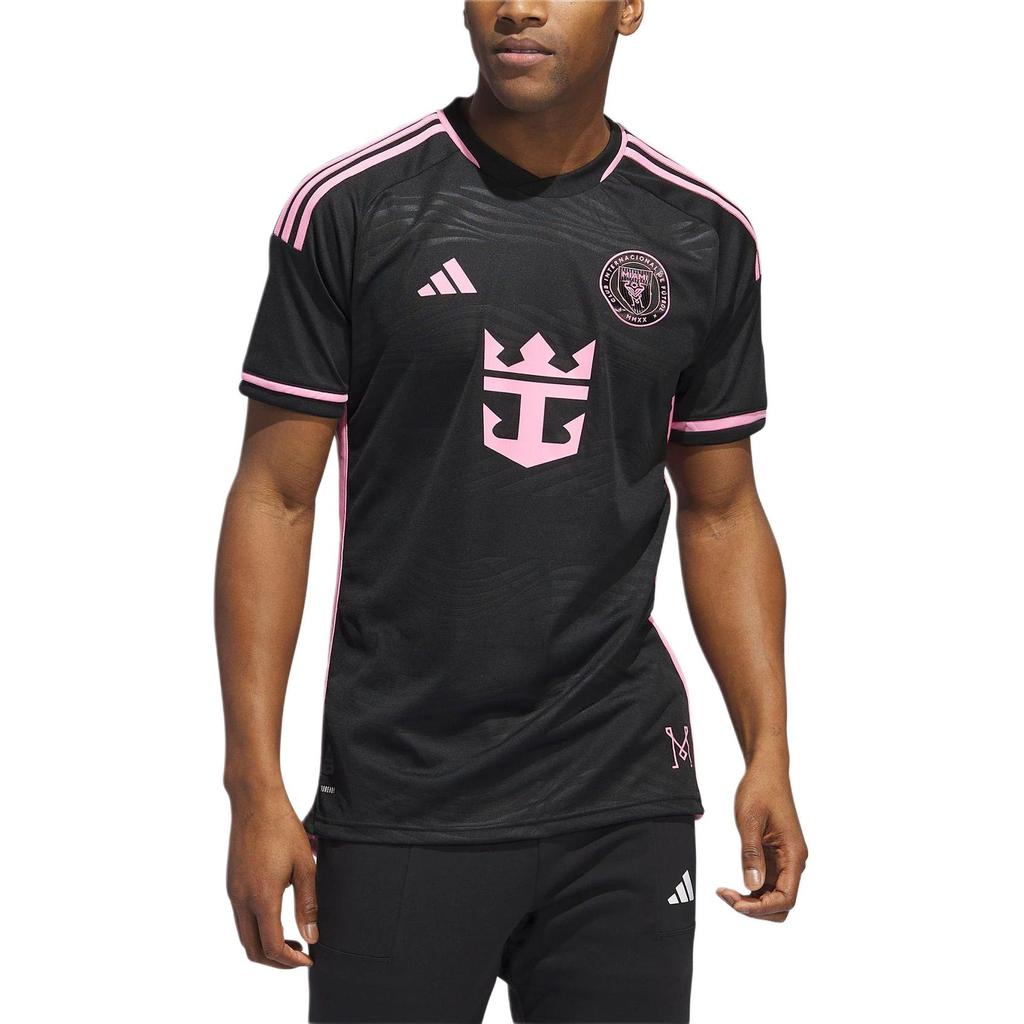 adidas Inter Miami CF 23/24 Koszulka Wyjazdowa Autentyczna Czarna Męska Streetwear JE9745