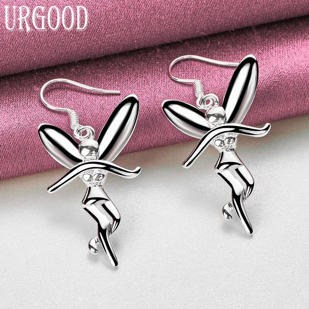 925 Sterling Silver Fashion Earrings Wedding Jewelry
