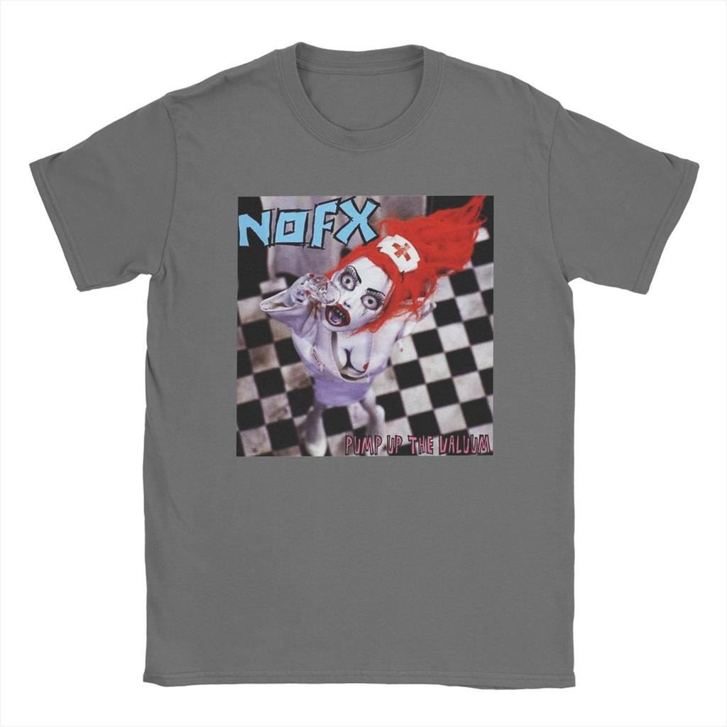 Unisexs Nofx Band T Shirt Cotton Clothes Novelty Short Sleeve Round Collar Tees Printing TShirt