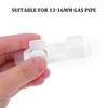 20Pcs Self-Adhesive Drain Pipe Holder Clamps 13-16Mm Outlet Fixed Buckle Hose Clips for Washing Machine Pipe Support Home