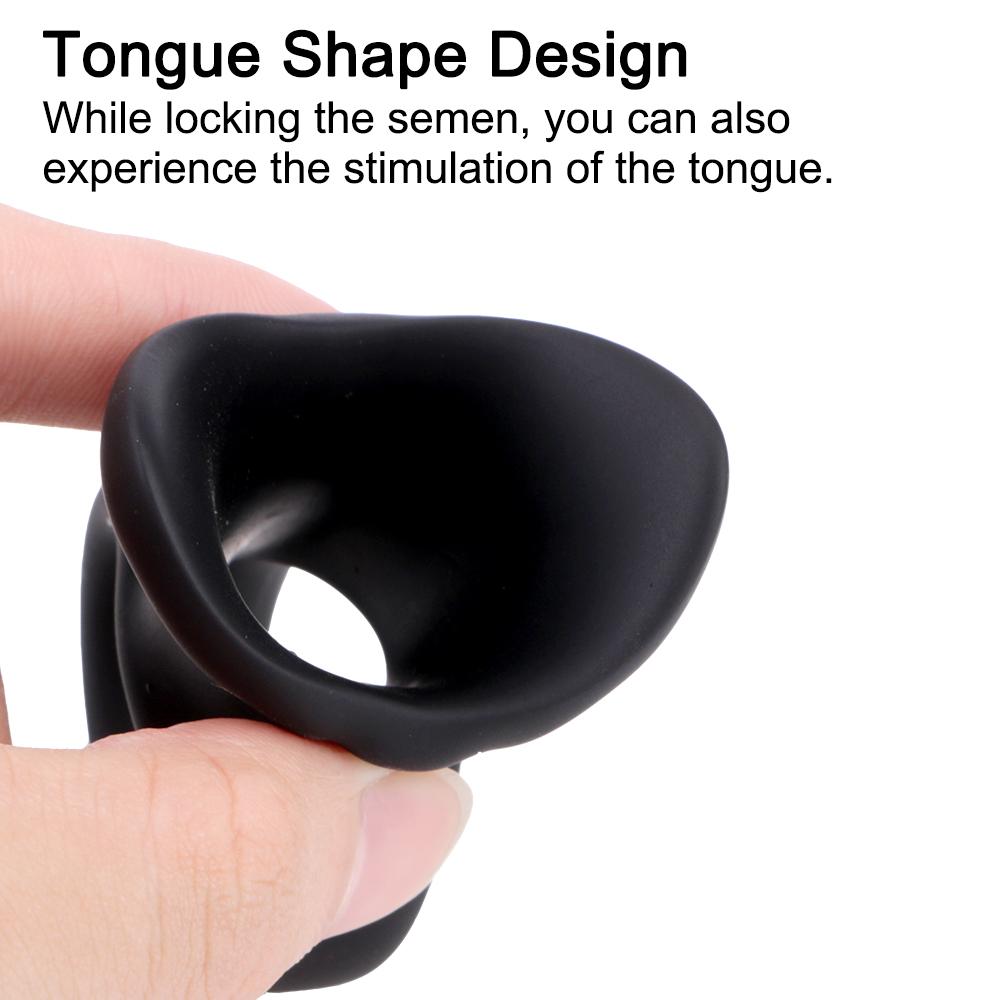 Cock Rings Delay Ejakulasjon Masturbator Ring Sexleketøy for menn Par Silikon Penis Ring Voksen