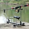 Rafts Ice Fishing Stand Fishing Rod Holder Rack with Adjustable Angles Enhances Grip And Stability For Outdoor Fishing