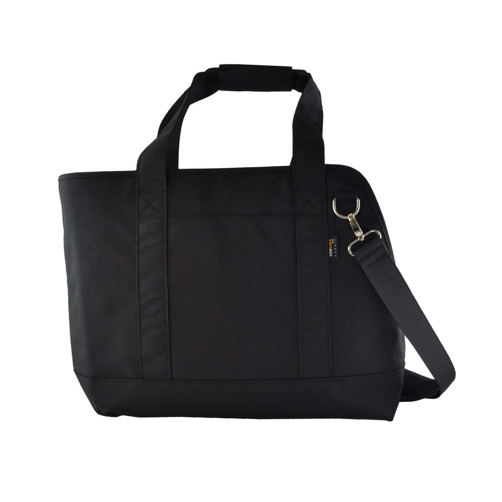 PetPro HappyDays 2-Way Tote Carrier, Black, for Pets