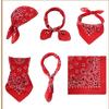 Fashion Luxurious Square Scarf Women Soft Hair Scarf Outdoor Unisex Headscarf for Hikers Cyclists and Travelers