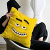 Funny L-Larva Cartoon Personalized picture text home decorative pillows Household Gifts 45x45cm