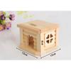 Hamster Wooden House Luxury Villa For Small Pets With Natural Wood Finish