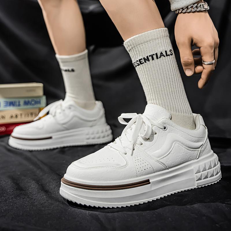 Herrenmode Casual Low Top Skateboardschuhe Jungen Bequeme Sneakers Männliche Studenten Trendy Weiche Sohle Klassisch Atmungsaktiv Fitnessstudio Rutschfest