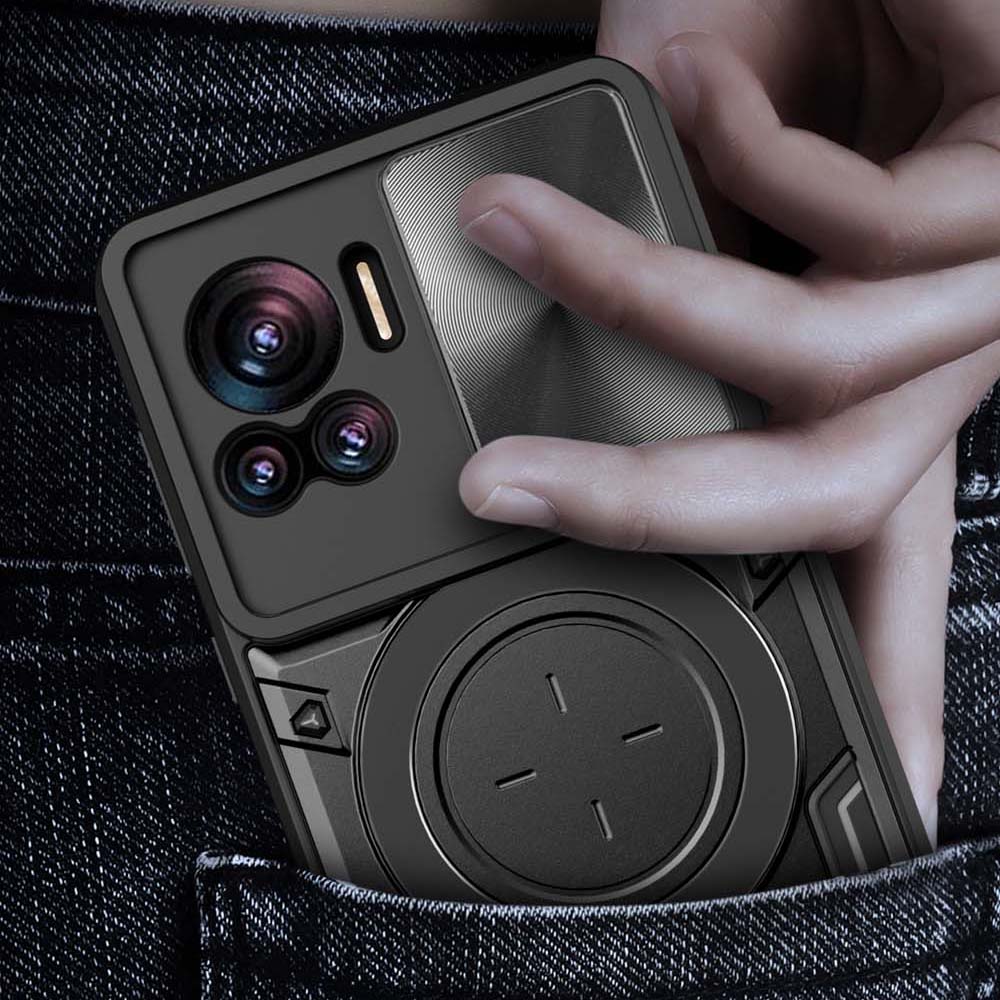 Magsafe Magnetic Camera Protection Case for Motorola Moto Edge 40 30 Neo Ultra Fusion Armor Hybrid Metal Ring Back Cover