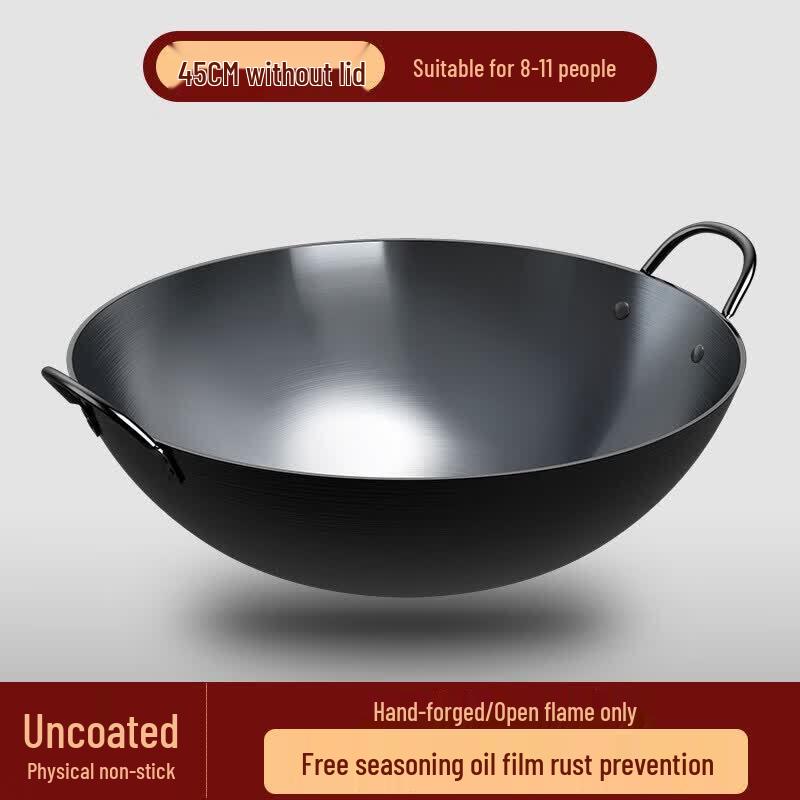 Zhangqiu Handmade Stainless Steel Wok