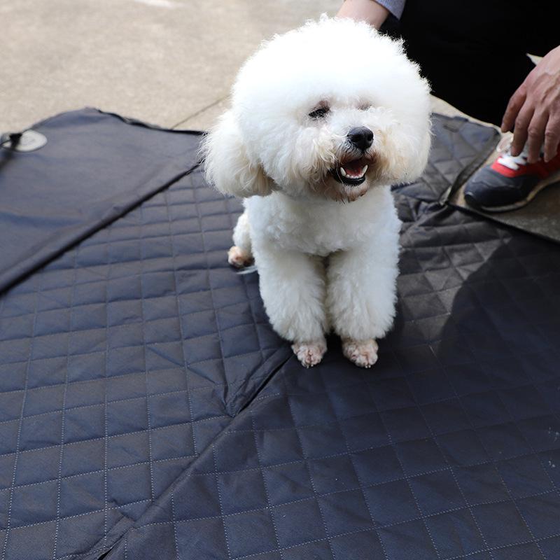 Waterproof Rear Car Pet Seat Cover - Urine, Scratch, and Dirt-Proof Full Surround Cushion