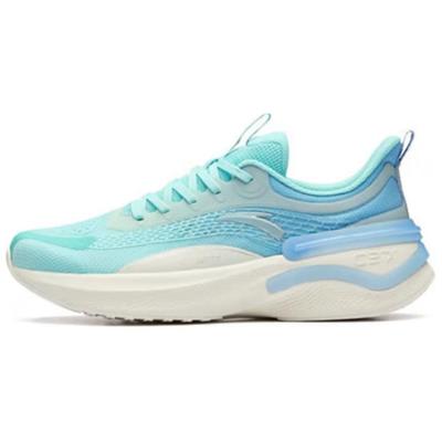 C37 Series Cushioned Anti-Slip Wear-Resistant Breathable Lightweight Low-Top Running Shoes Men's Blue White Sneakers 112225539R-2
