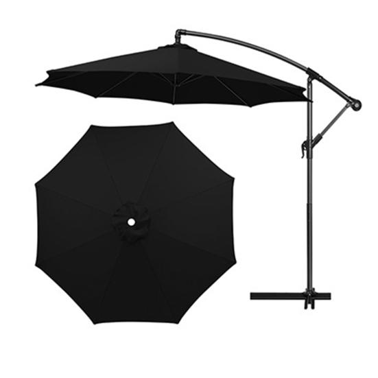 Umbrella Replacement Canopy UV Protection Outdoor Garden Patio Backyard Parasol Market Table Top Umbrella Replacement Fabric Cloth Cover