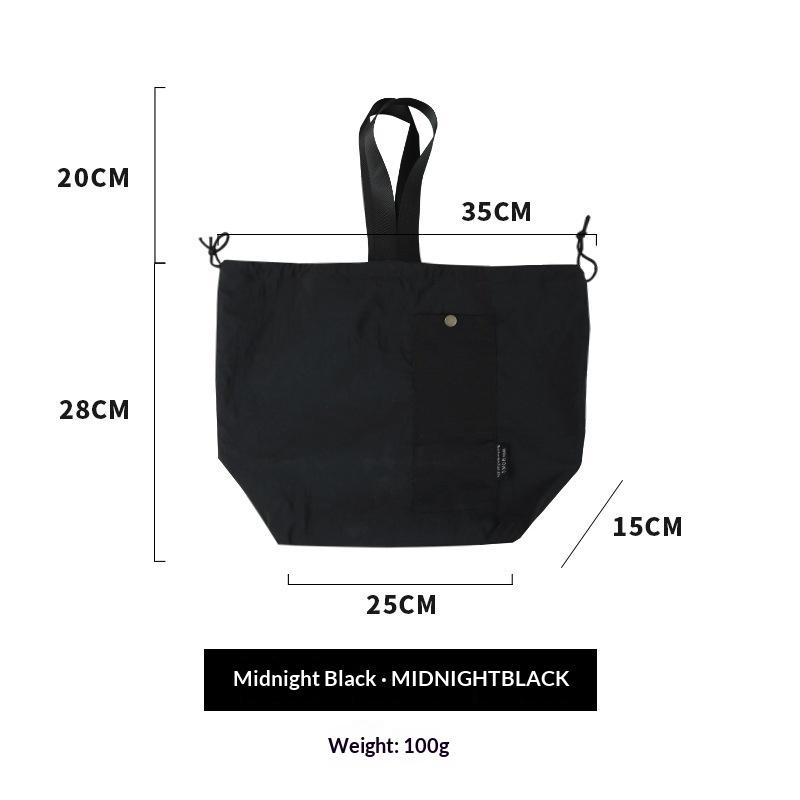 Lightweight Bento Box Bag with Insulation and Drawstring for Hassle-Free Outdoor Dining