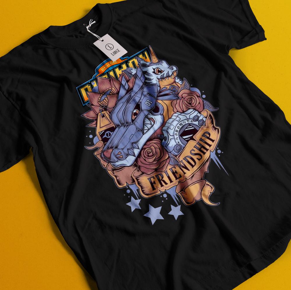 

Винтажная специальная футболка с аниме-любовью, японская футболка, футболка с аниме, футболка в подарок манга L