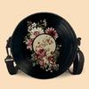 Versatile Retro Print Shoulder Bag: Large-Capacity Crossbody for Casual Street, Shopping, or Travel - Customizable Design