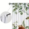 Enchanted Forest Curtains Mushroom Butterfly Vine Hd Digital Print Living Room Bedroom Study Decor Set Of 2 Made Polyester With Rod Pocket Great