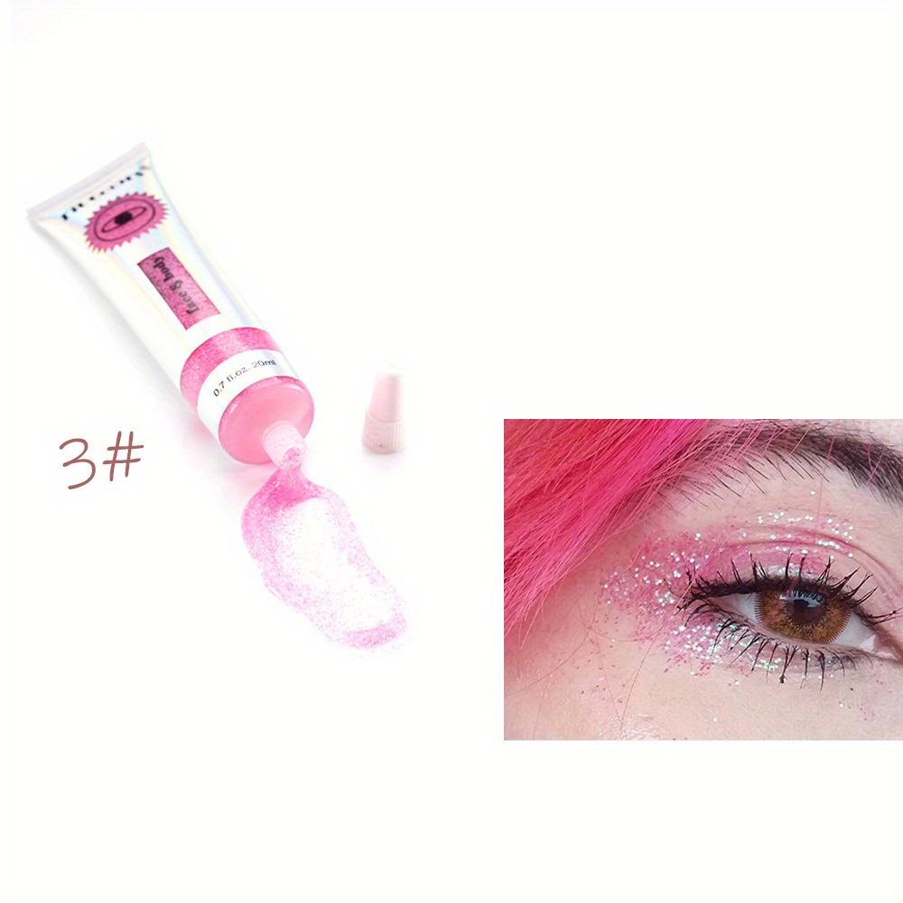 

9-цветный блестящий гель для губ, глаз, лица, многофункциональные водонепроницаемые жидкие тени для век без подделок #3