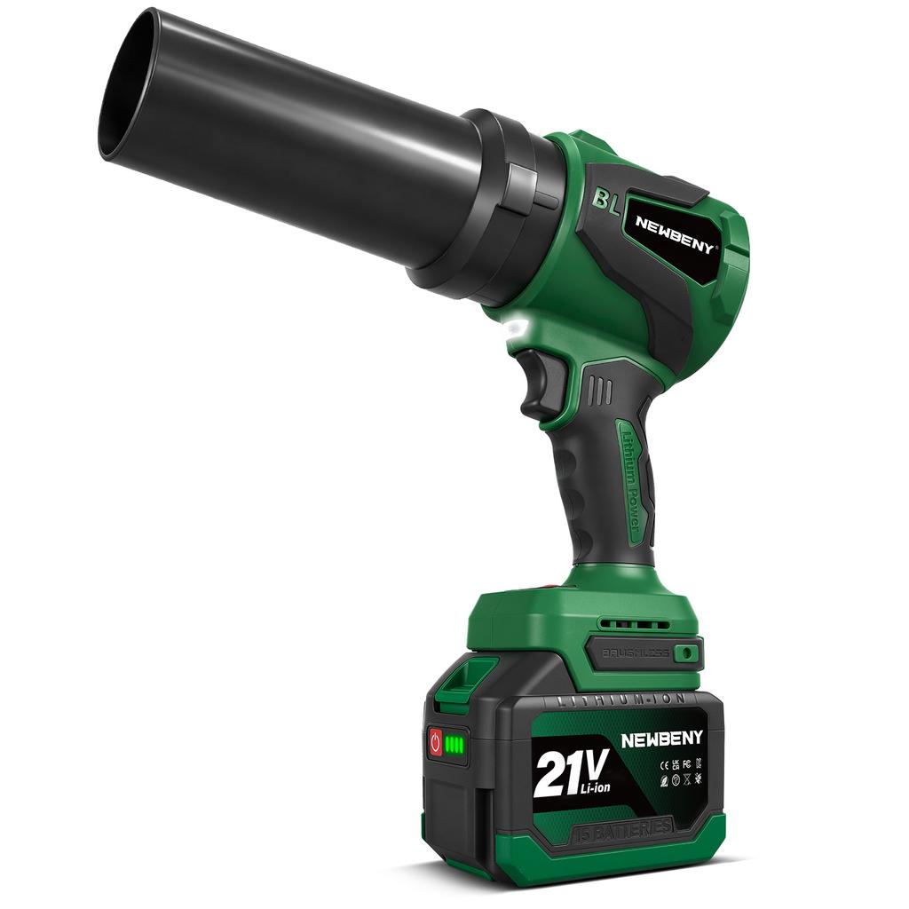 Newbeny 2IN1 Brushless Electric Turbo Blower Jet Fan 650M/S 3000W Violent Car Dryer Snow Dust Blowing Tool For Makita Battery