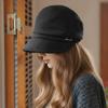 Radna Women's Bonnet Bucket Hat Wool Knit Bucket Hat