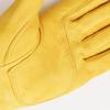 1 Pair Working Gloves Waterproof Faux Sheep Skin Anti-slip Hand Protector Thickened Wear Resistant Construction Repair Work Outdoor Yardwork Gardening