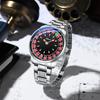 CHENXI 636 Casual Roulette Rotating Men Quartz Watch 3ATM Waterproof Luminous Hands Male Wristwatch Reloj Hombre (Without a Box)