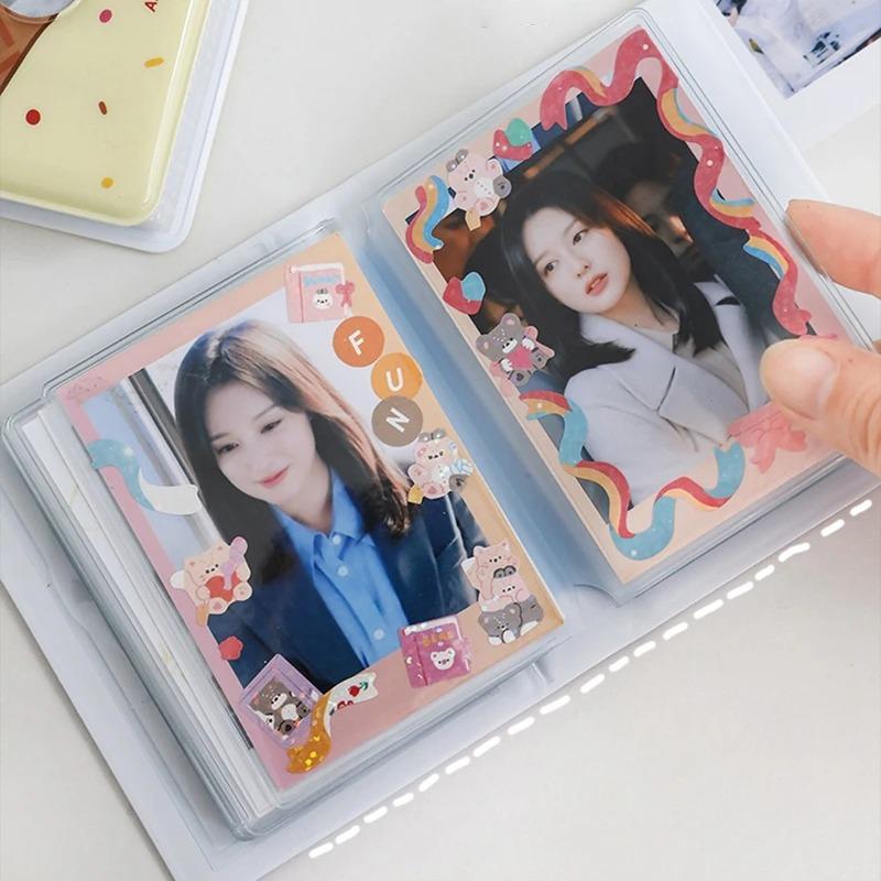 3inch Kpop Photocards Binder Idol Cards Collect Book Photo Card Binder Book Binding Machine Kpop Photo Albums Kpop Stuff