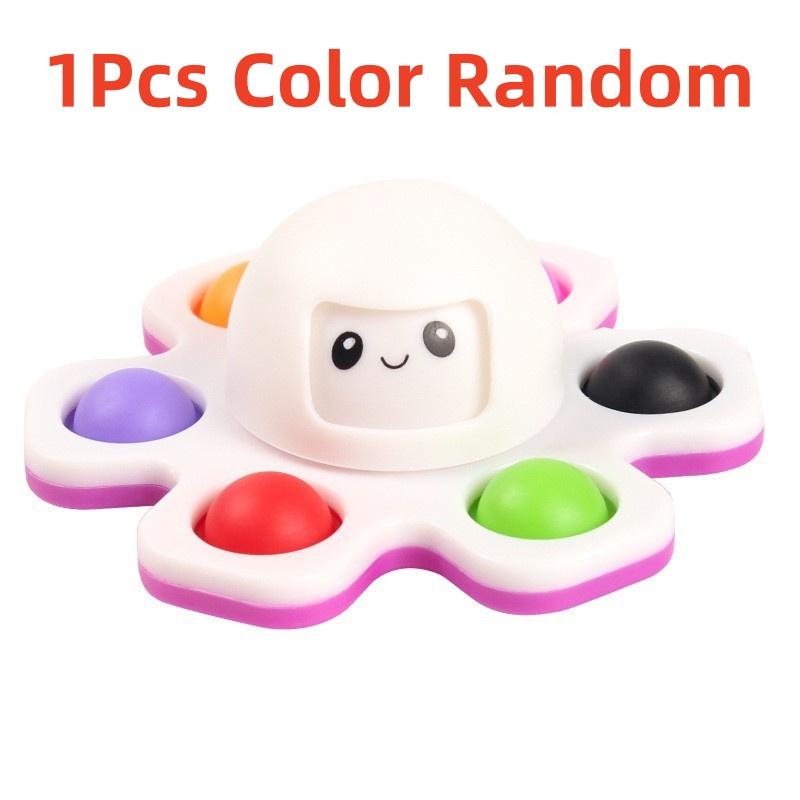 

Relaxation Plaything Face Changing Octopus Spinning Top Children S Finger Exercise Board Game Toys Kids Anxiety Relief Gifts