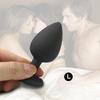 Beginner Mini Anal Plug Soft Silicone Butt Plug with Detachable Acrylic Diamond Sex Toy for Couples Men Women