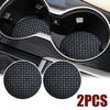 2× Cup Holder Anti-Slip Ert Coasters Pads Mats Cover Car Interior Accessories