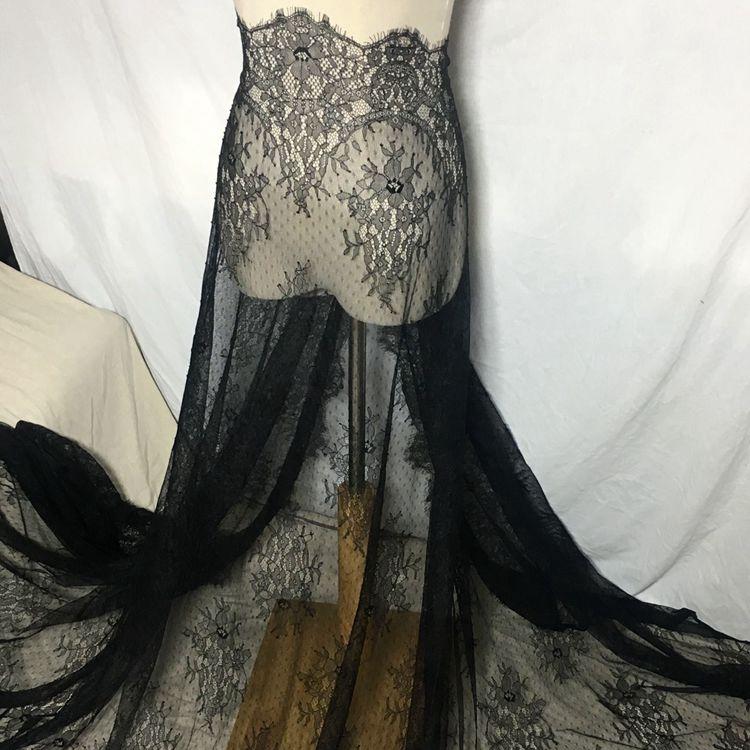 

3 метра кружевная ткань для ресниц, прессованная пряжа, кружевная отделка для ресниц, ширина 120 см, украшение для дома, ручная работа, аксессуары для одежды своими руками