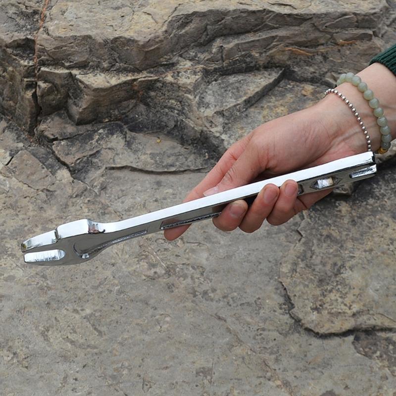 Fixed Double Head Ratchet Wrench Combination Spanner Metal Scaffold Tool Ideal For Builders And Technicians