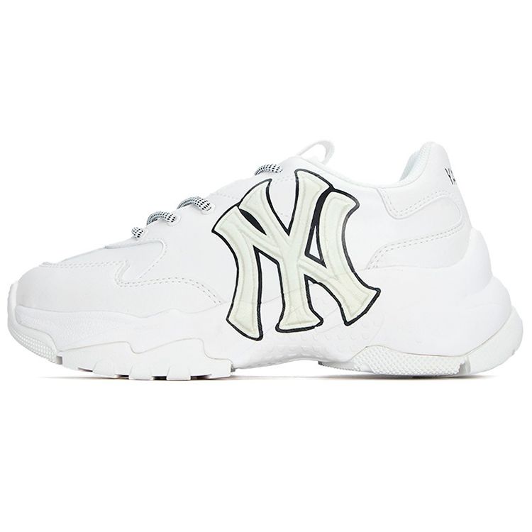 MLB Big Ball Chunky Kunstleer Dikke Zool Casual Eenvoudig Lage Top Dad Schoenen Unisex sneaker Off-White 3ASHCS12N-50WHS 42.5 white
