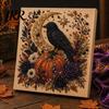 Handmade Holiday Gift Ideas Halloween Faux Pearl Art DIY Kit, Spooky Cute 3D Beads Painting Crafts, Unique Party Favors Gothic Ghost Pumpkin Cat Crow