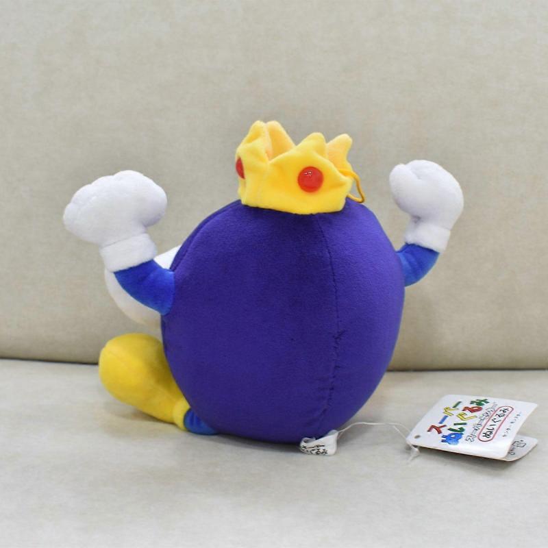 Super Mario 20cm Crown Bomb Plush Toy Bomb King Simulation Doll Pendant Funny Collectible