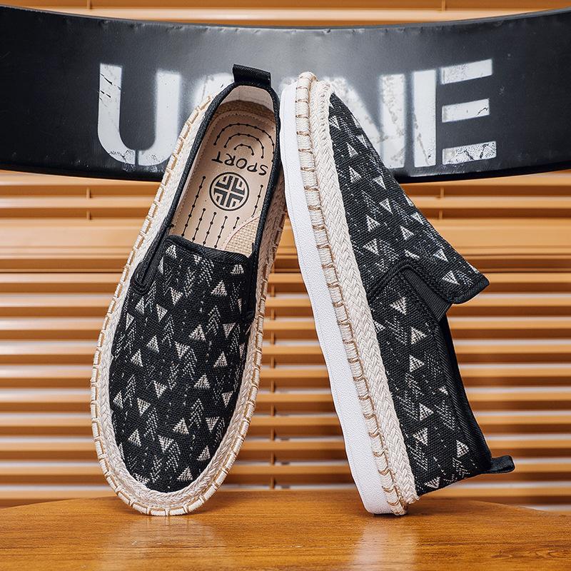 Fashion Men's Shoes 2025 Summer New Breathable Casual Sneakers Soft-soled Non-slip Comfortable Lightweight Men's Outdoor Walking Shoes