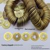 Imitation Antique Copper Coins: Wu Di Qian Shunzhi, Qianlong, Jiaqing Film & TV Props, Comic Exhibition Materials