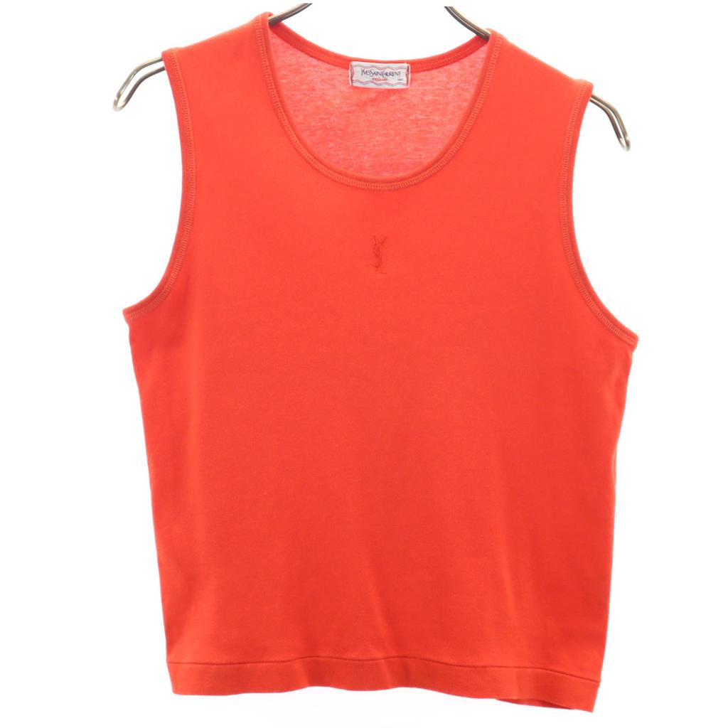 Yves Saint Laurent 90s Old Tank Top 140 Vermilion Kid's Used