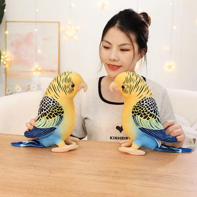 Simulated Bird Parrot Doll Plush Toy Toucan Doll Kindergarten Baby Soothing Doll