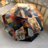 1 PC Automatic Folding Umbrella - Elephant Pattern, Portable & Foldable Design with 8 Ribs, Christmas Birthday Gifts