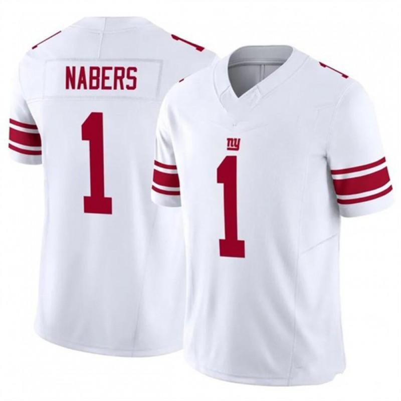 Mens Football Jersey Giants Team 1 8 JONES 26 BARKLEY 56 44 Embroidered Rugby Uniform