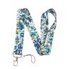 Badge Holder Long Strap Phone Anti-Loss Belt Anti-Loss Lanyard Phone Neck Strap Fresh Flowers Art Mobile Phone Charm Pass