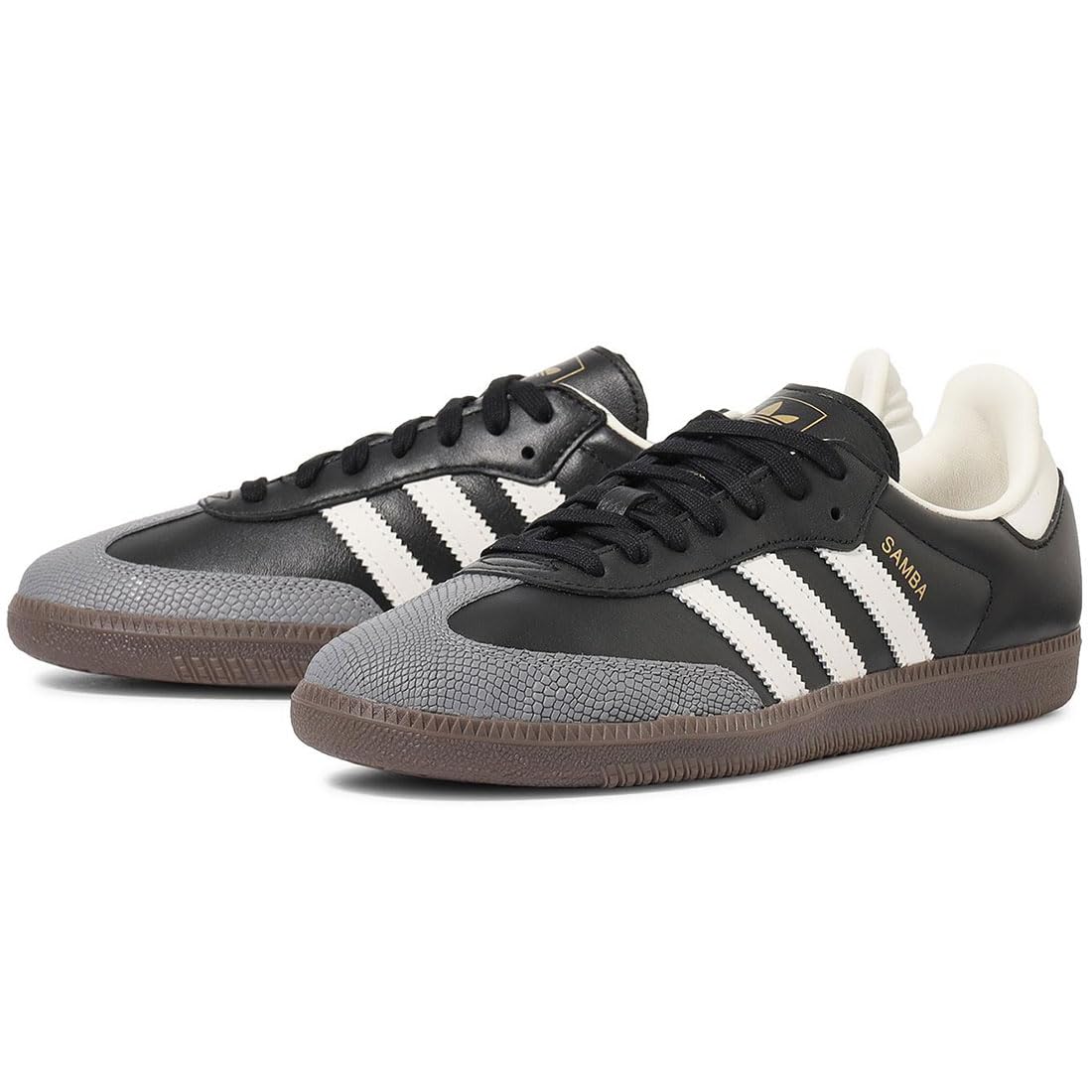 

Adidas Samba OG Core Размер W, Черный/Белый/Металлик Золотой, JR8165, 26.0см