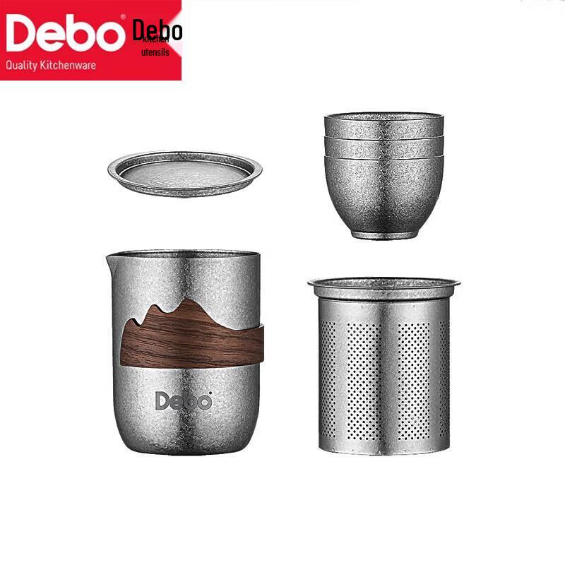 Debao Crystalline Titanium Cup Set