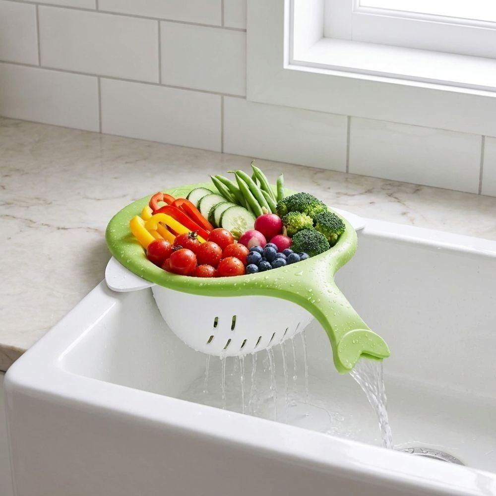 Magnetic Kitchen Sink Drainer Quick Draining Leftover Drainage Basket Magnetic Sink Colander  Sink