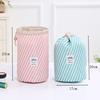Barrel Travel Cosmetic Drawstring Wash Makeup Organizer Storage Toiletry Bag