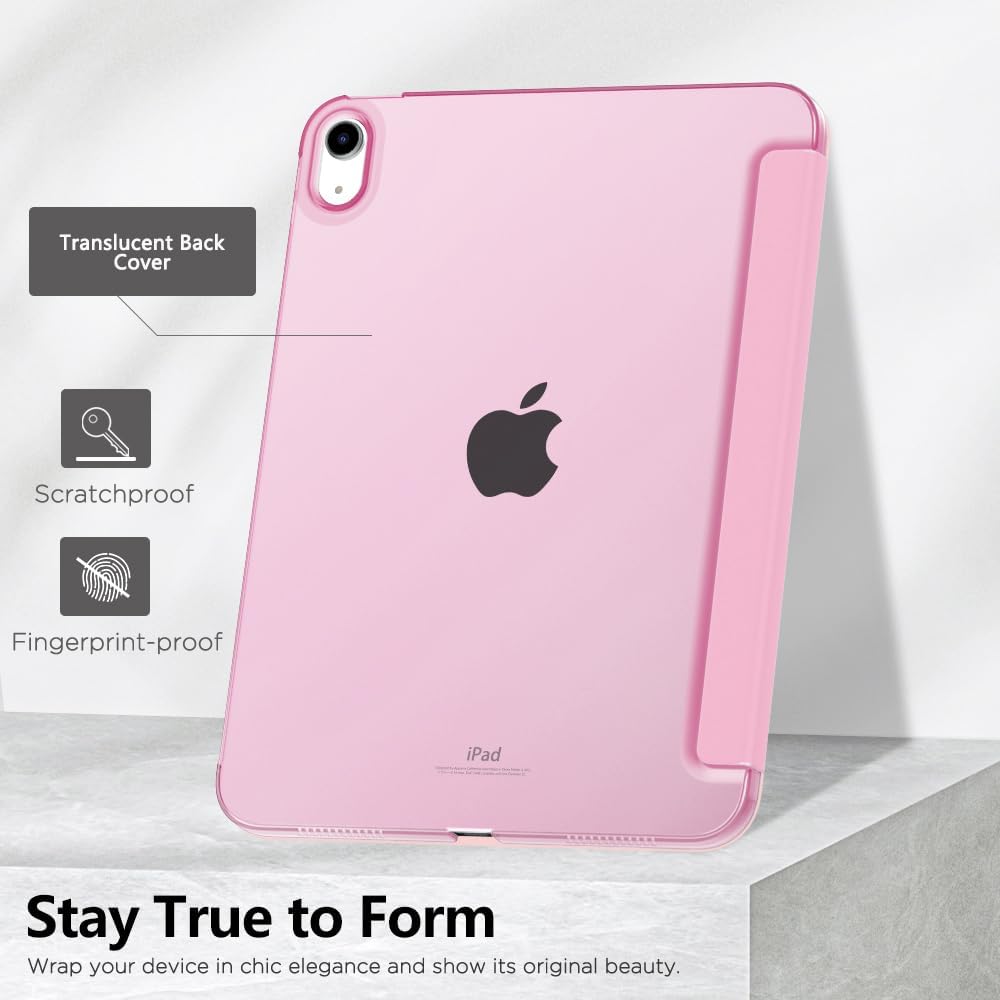 For IPad (A16) 11th Generation Case 11 Inch 2025, IPad 10th Generation Case 10.9 Inch 2022, Slim Stand  Back Shell Smart Cover