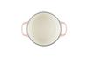 Le Creuset Signature Cocotte Ronde 18 cm Cast Iron Enamel Pot, Péch, Gas, Induction, and Oven Compatible [Official Japanese Product]