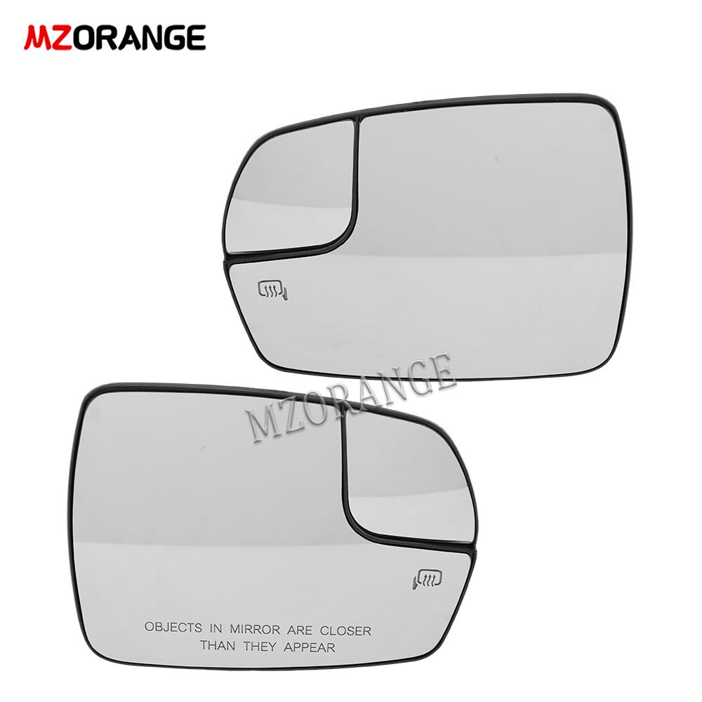 Vyhřívané sklo zpětného zrcátka pro Ford Edge 2015-2025, verze pro USA, náhradní příslušenství pro automobily FT4Z17K707B FT4Z17K707H