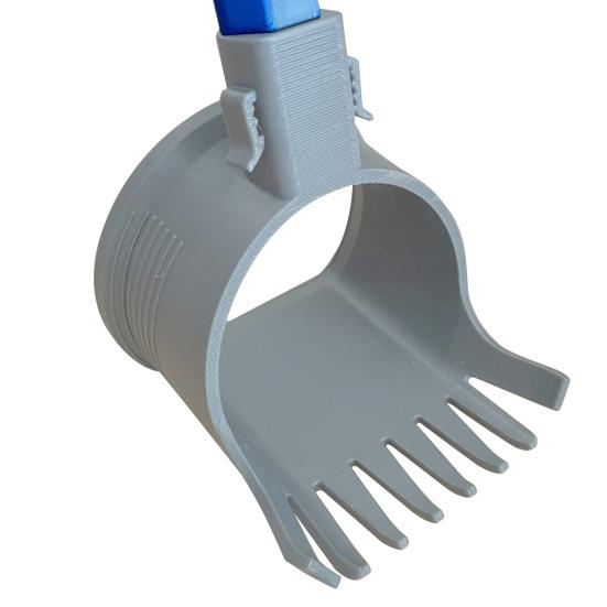 Pet Poop Scooper Dog Waste Cleaner Compatible with Long Handle Portable Poop Shovel for Park Walking Dog Daily Outing Traveling