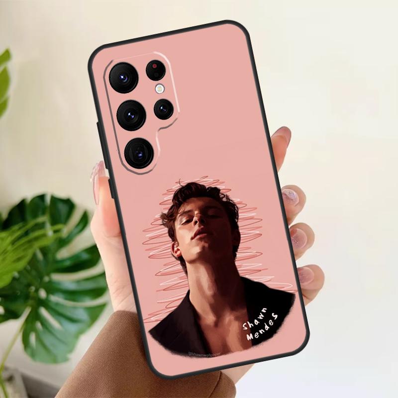 Shawn Mendes Soft Case For Samsung Galaxy S25 Ultra S21 S22 S23 S24 Plus S9 S10 S20 FE S24 FE Phone Cover